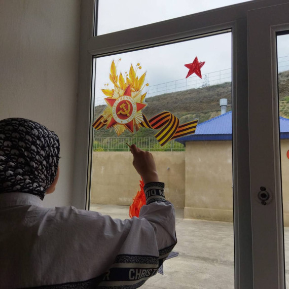 Акция "Окна Победы".
